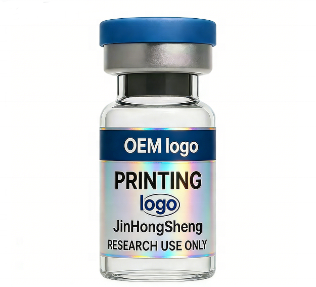 Custom logo Printing Peptide Waterproof Stickers Vial Spot UV Spot UV 3ml 5ml 7ml 10ml Vial Labels for Packaging