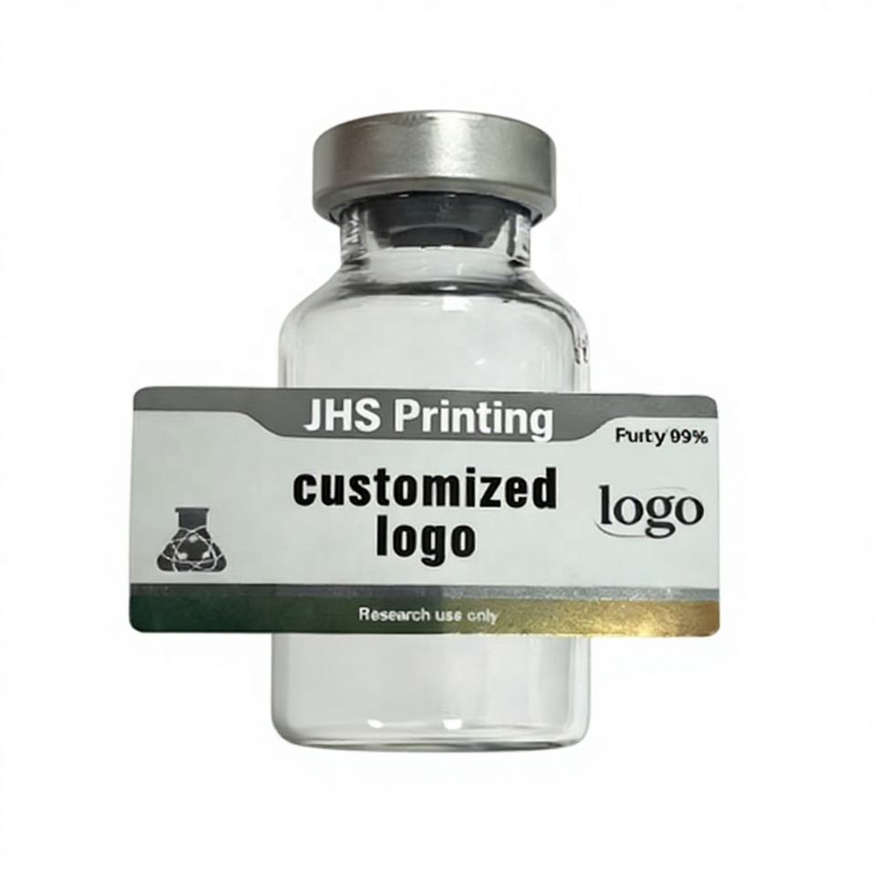 Peptide Spot UV 3ml 5ml 10ml Custom Holographic OilProof Label Sticker Vial Labels Vinyl Stickers Pegatinas Etiqueta Adhesiva
