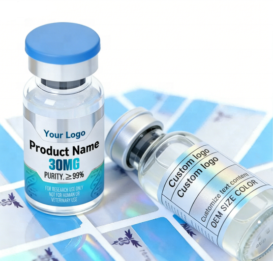 Custom Spot UV Personalized Labels Stickers 3ml 5ml 7ml 10ml Vial Packaging Labels Vinyl Stickers Etiqueta Adhesiva