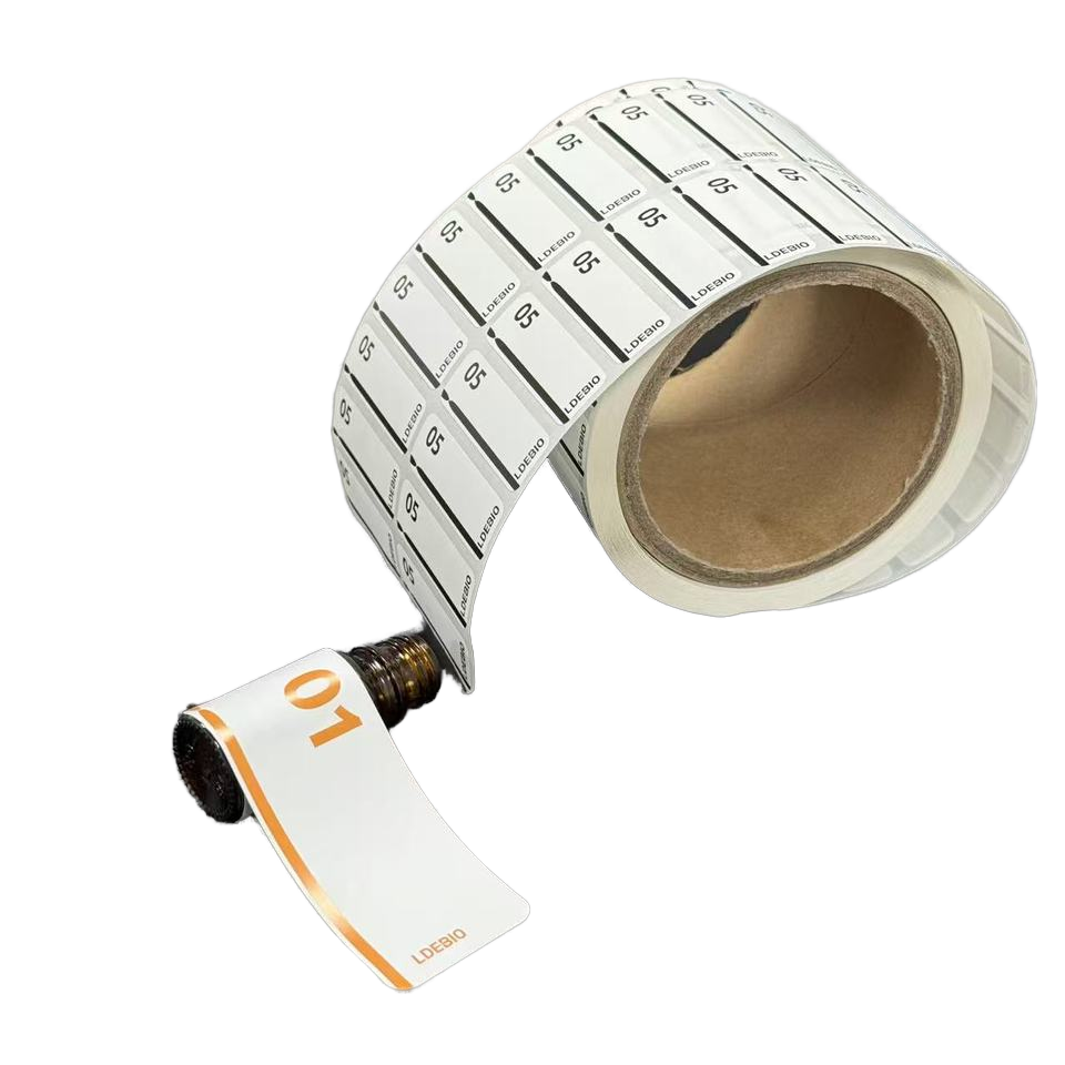 Custom Sticker Spot UV Vial 3ml 5 ml 7ml 10 ml Labels Vinyl Stickers for Vial Glass Bottle Pegatinas Etiqueta Adhesiva