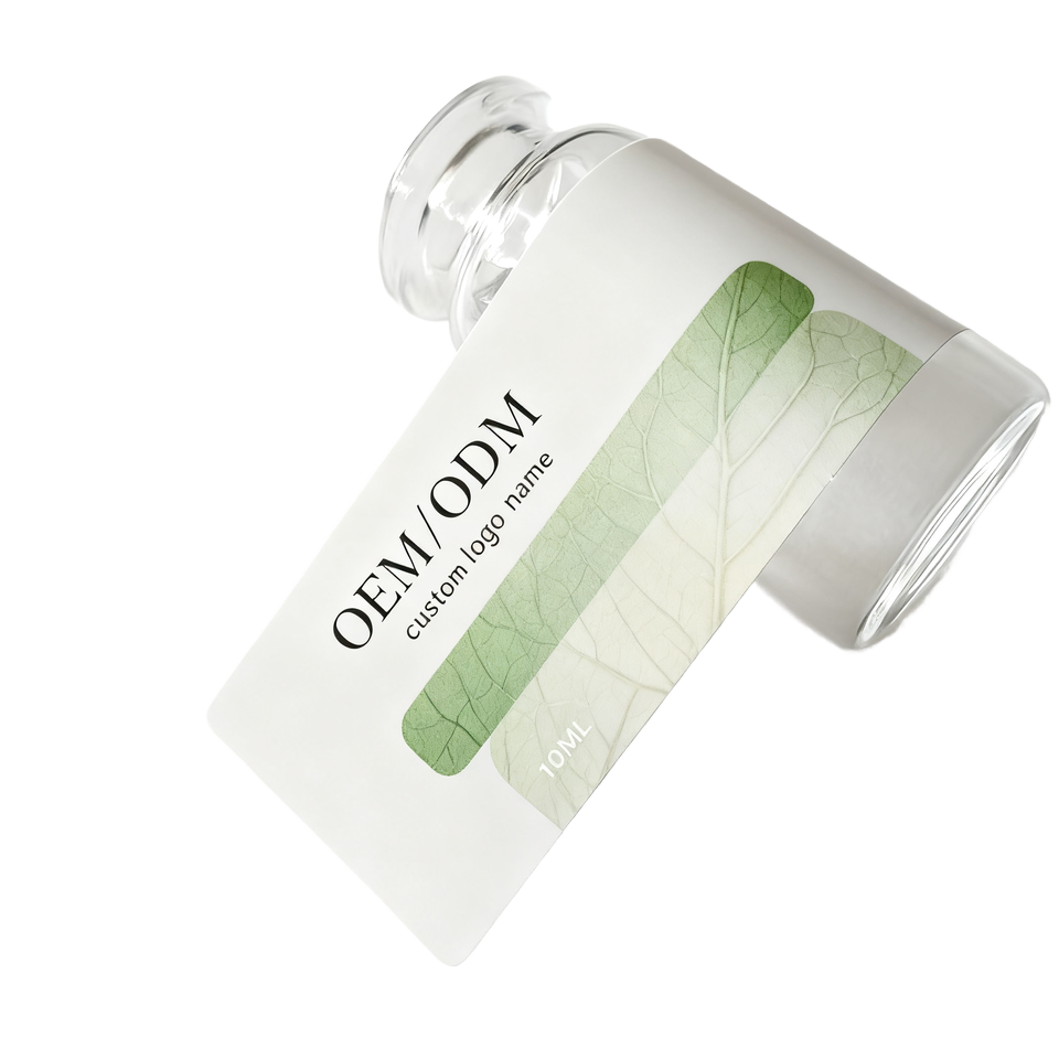 Customized Holographic Oil Proof 3ml 5ml 7ml 10ml Liquid BOPP Vial Labels Etiqueta Adhesiva Peptide Packaging Stickers