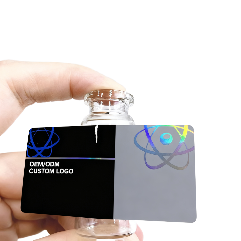 Customized Holographic Oil Proof 3ml 5ml 7ml 10ml Liquid BOPP Vial Labels Etiqueta Adhesiva Peptide Packaging Stickers