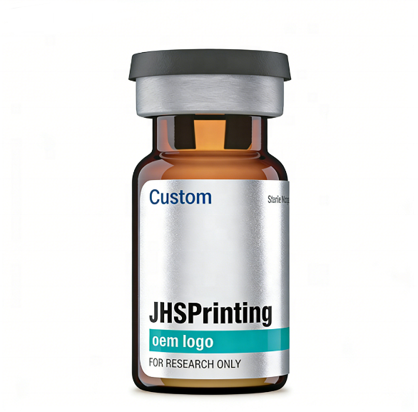 Peptide Spot UV 3ml 5ml 10ml Custom Holographic OilProof Label Sticker Vial Labels Vinyl Stickers Pegatinas Etiqueta Adhesiva