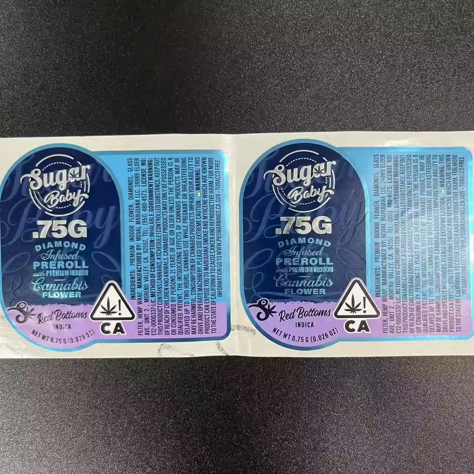 Custom Brand High Glossy Roll Flat Snus Label Snus Stickers Vial Labels for test Cypionate Sticky Sticker Spot UV Vinyl Sticker