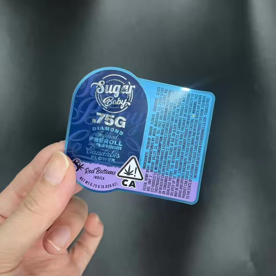 Snus Label Snus Stickers Vial Labels for test Cypionate Adhesive Roll PET BOPP PVC PE Waterproof Color Printed Spot UV Vinyl