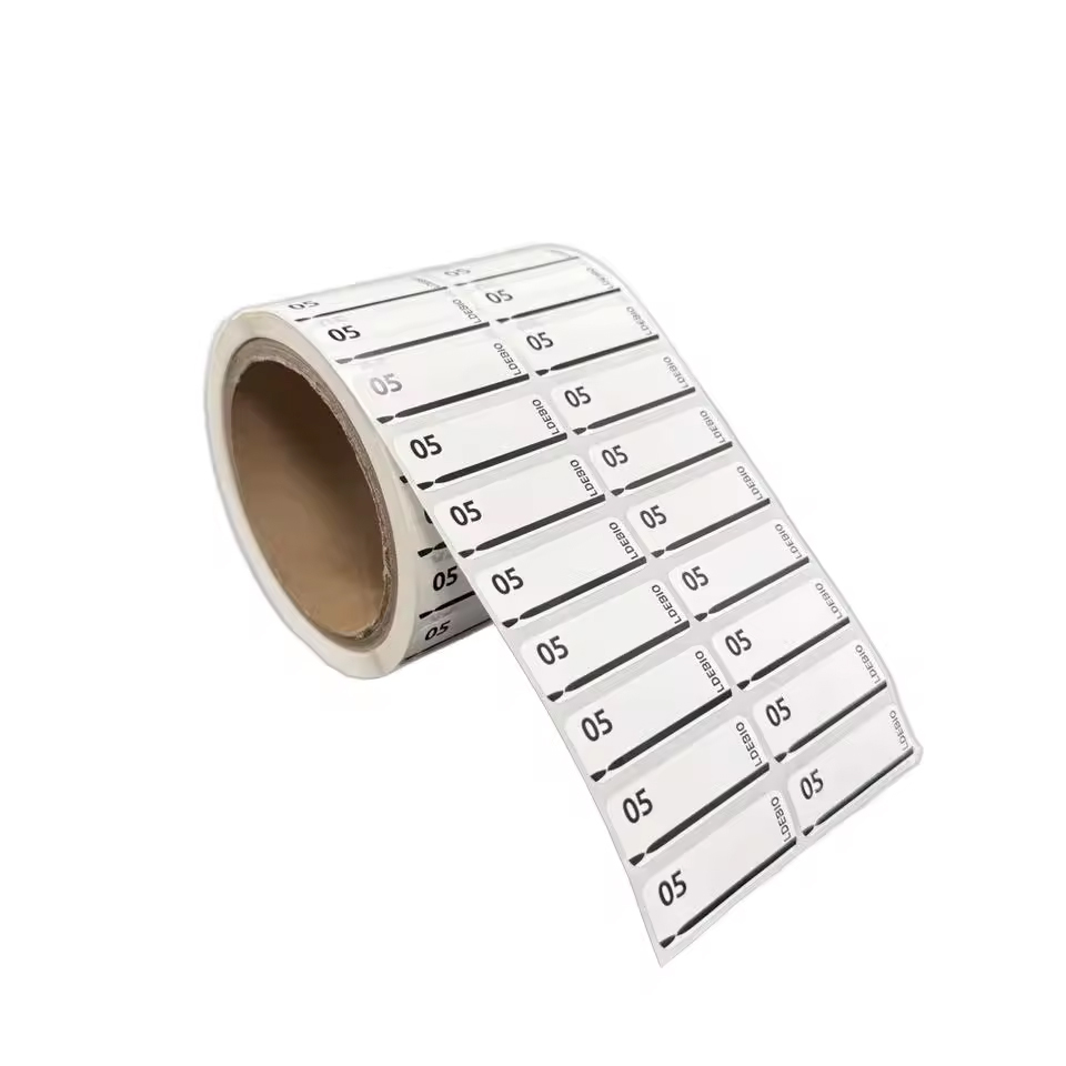 Customized OEM Writable Sticker Double Sided Printing Custom Writing Paper Food Safe Waterproof Label Sticker Print Label