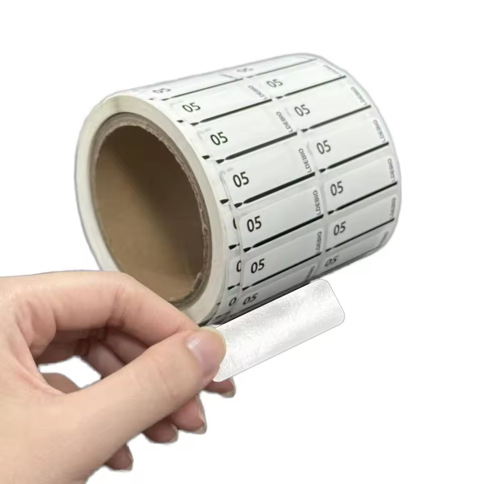 Customized OEM Writable Sticker Double Sided Printing Custom Writing Paper Food Safe Waterproof Label Sticker Print Label