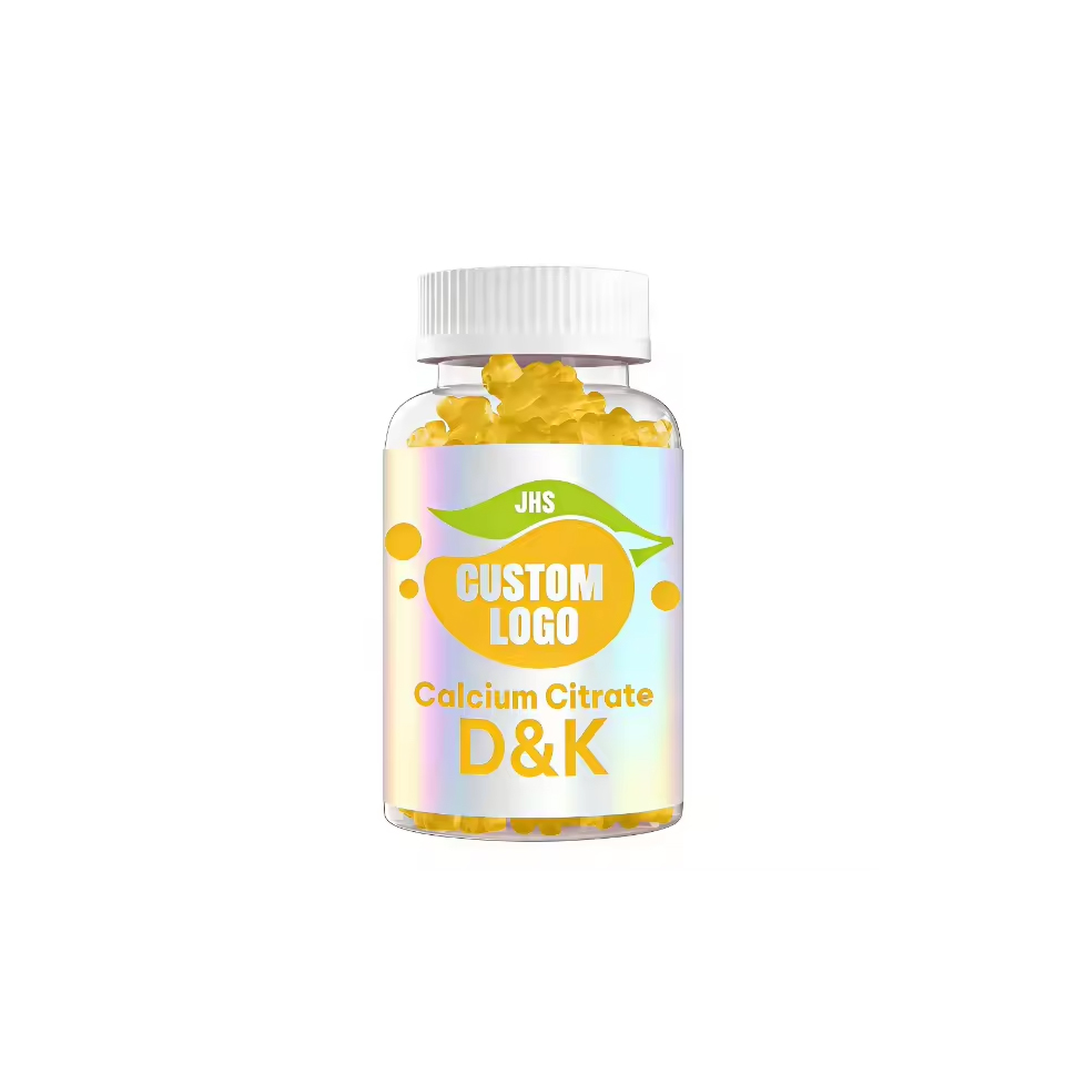 Holographic Waterproof Oil Proof BOPP Vitamin Healthcare Supplements Stickers Apothecary Glossy Liquid Bottle Labels Adhesive