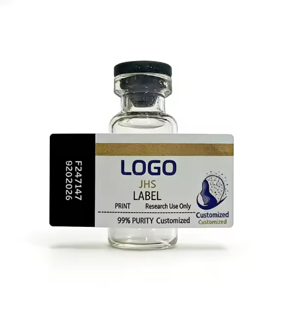 Custom Laboratory Vial 3ml 5 ml 7ml 10 ml Labels Vinyl Stickers for Vial Glass Bottle Bio Labels Vial-labels-peptide