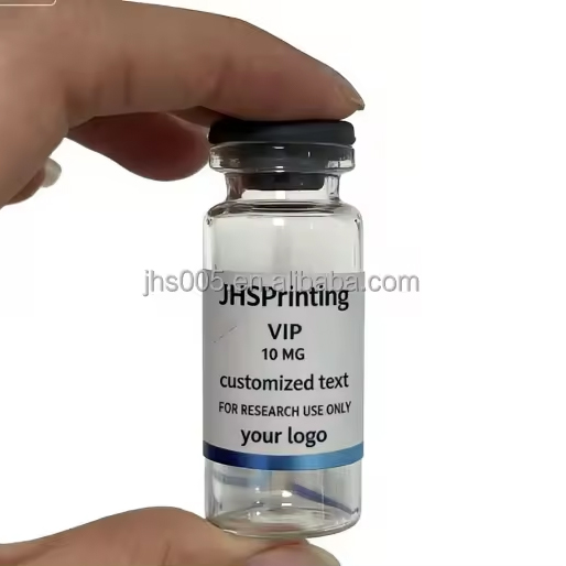 Sticker 3ml 5ml 10mlBottle Vial Label PET Self-Adhesive Logo Vinyl Cosmetic Peptide Packaging Labels Stickers