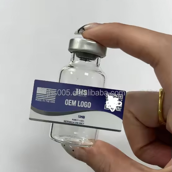 Premium Quality 3ml 5ml 10ml Peptide Adhesiva Waterproof Liquid Vial Label 3ml 5ml 10ml Self-Adhesive Logo Vinyl Stickers