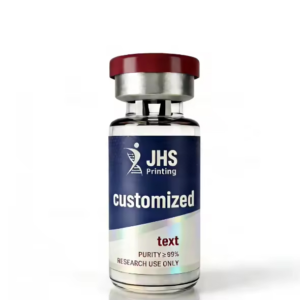 Premium Quality 3ml 5ml 10ml Peptide Adhesiva Waterproof Liquid Vial Label 3ml 5ml 10ml Self-Adhesive Logo Vinyl Stickers