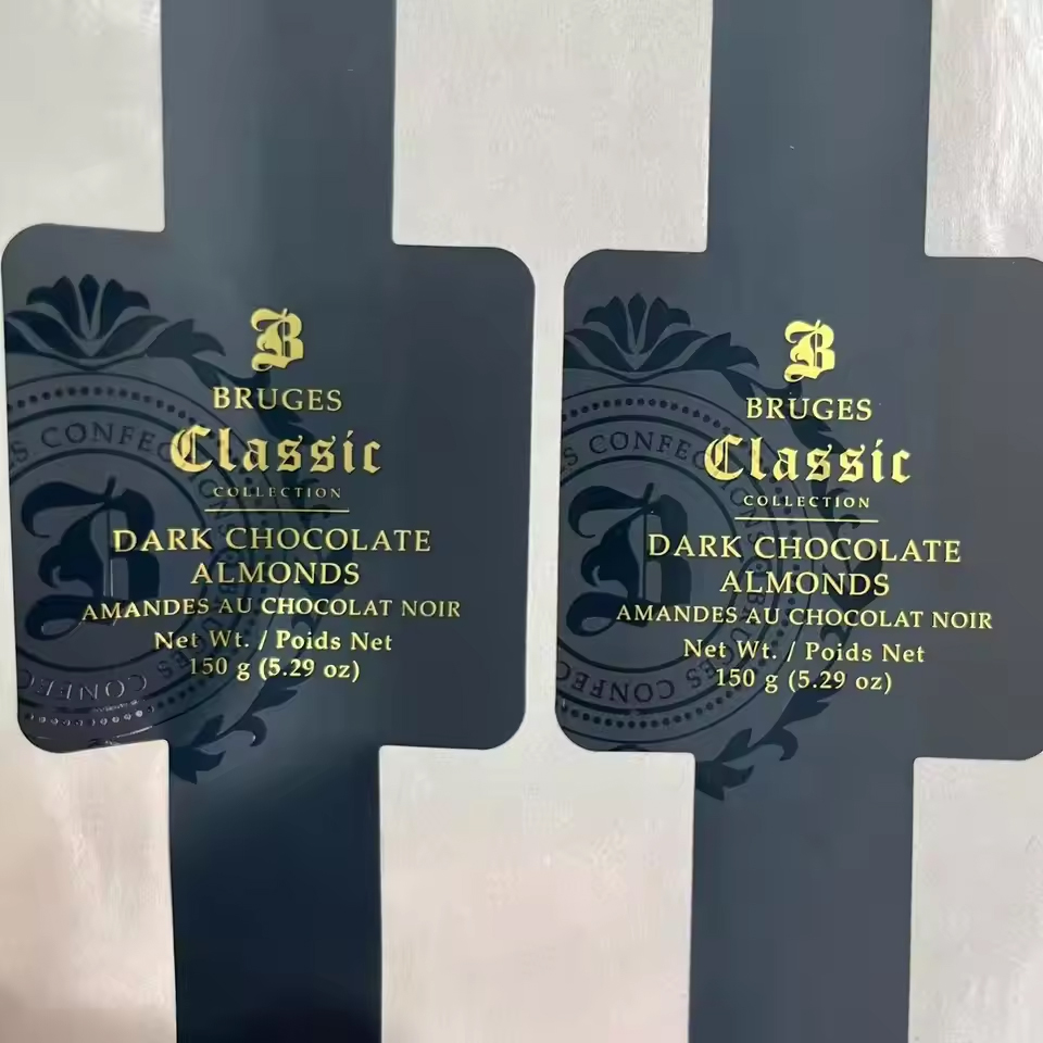 Custom Easy to Tear off Synthetic Paper Removable Embossed Raised Printed Spot UV Adhesive Roll Label Vinyl Sticker
