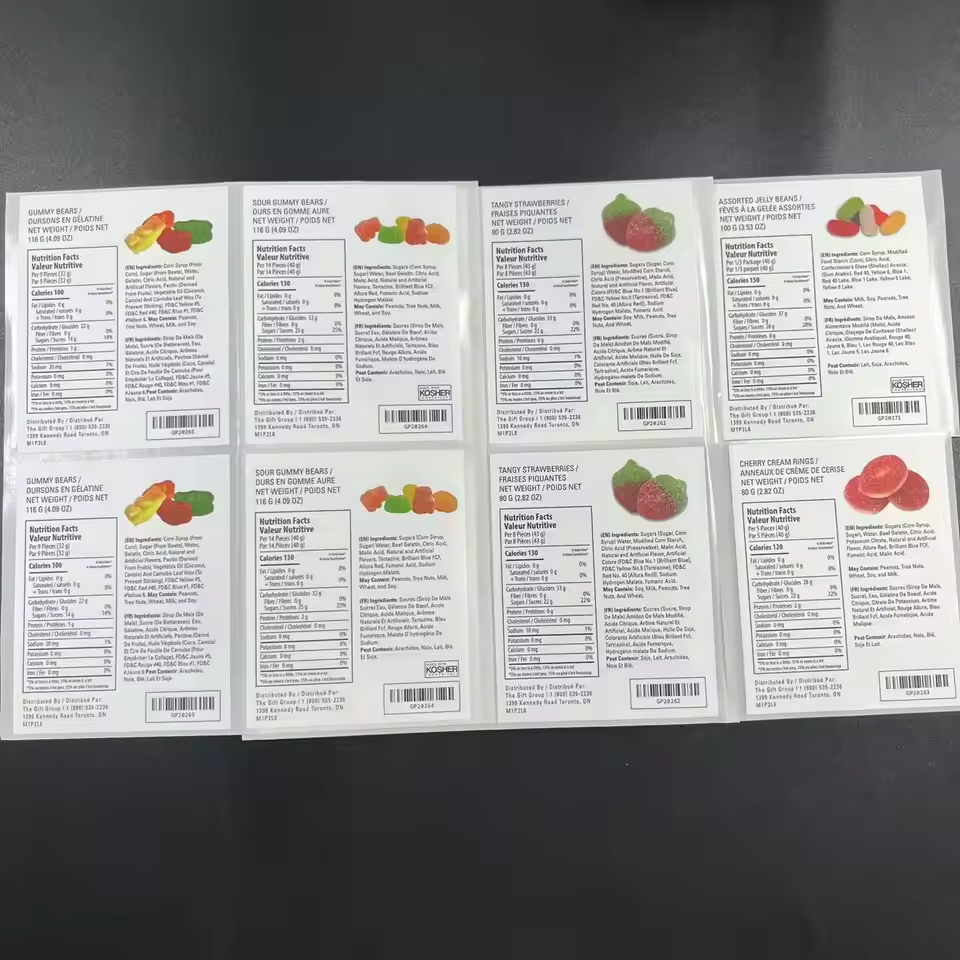 Easy to Tear off Coated Film Removable Embossed Raised Printed Spot UV Adhesive Labels Custom Roll Label Vinyl Sticker