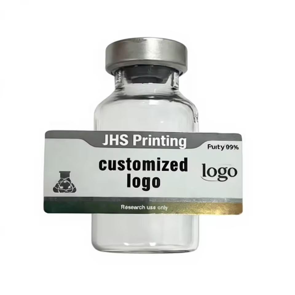 Sticker Supplement Bottle Pharmaceutical Label PET BOPP PVC PE Self-Adhesive Logo Vinyl Vitamin Pill Packaging LabelsStickers