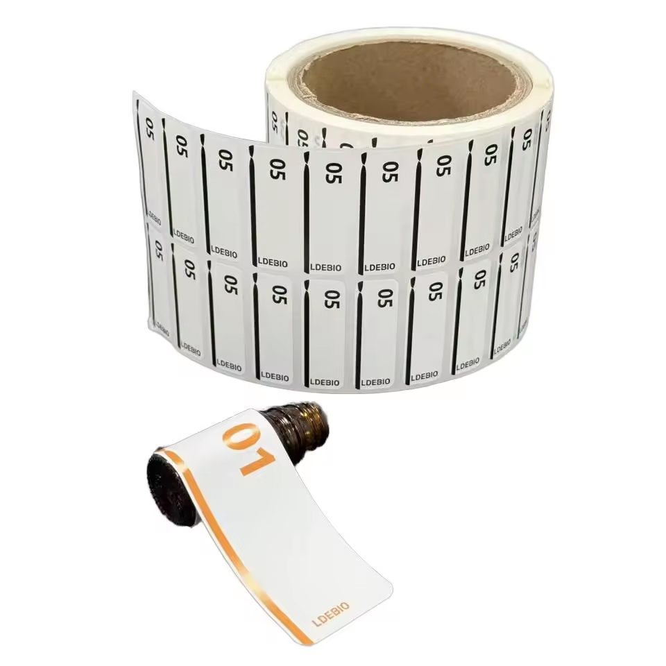 High-Tack Custom Matte Roll Private Sticker Waterproof Pharmacy Self-Adhesive Logo Vinyl Stickers for Medicine Product