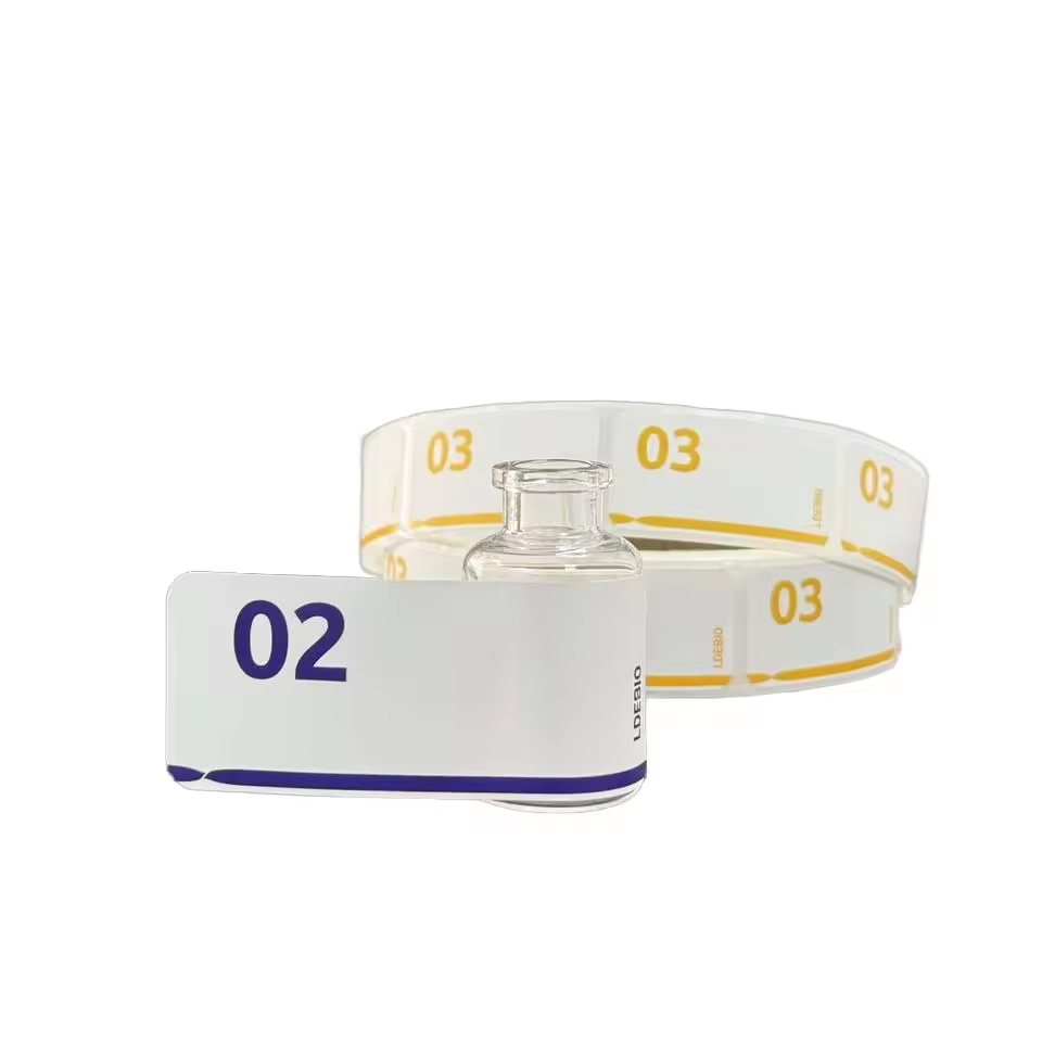 High-Tack Custom Matte Roll Private Sticker Waterproof Pharmacy Self-Adhesive Logo Vinyl Stickers for Medicine Product