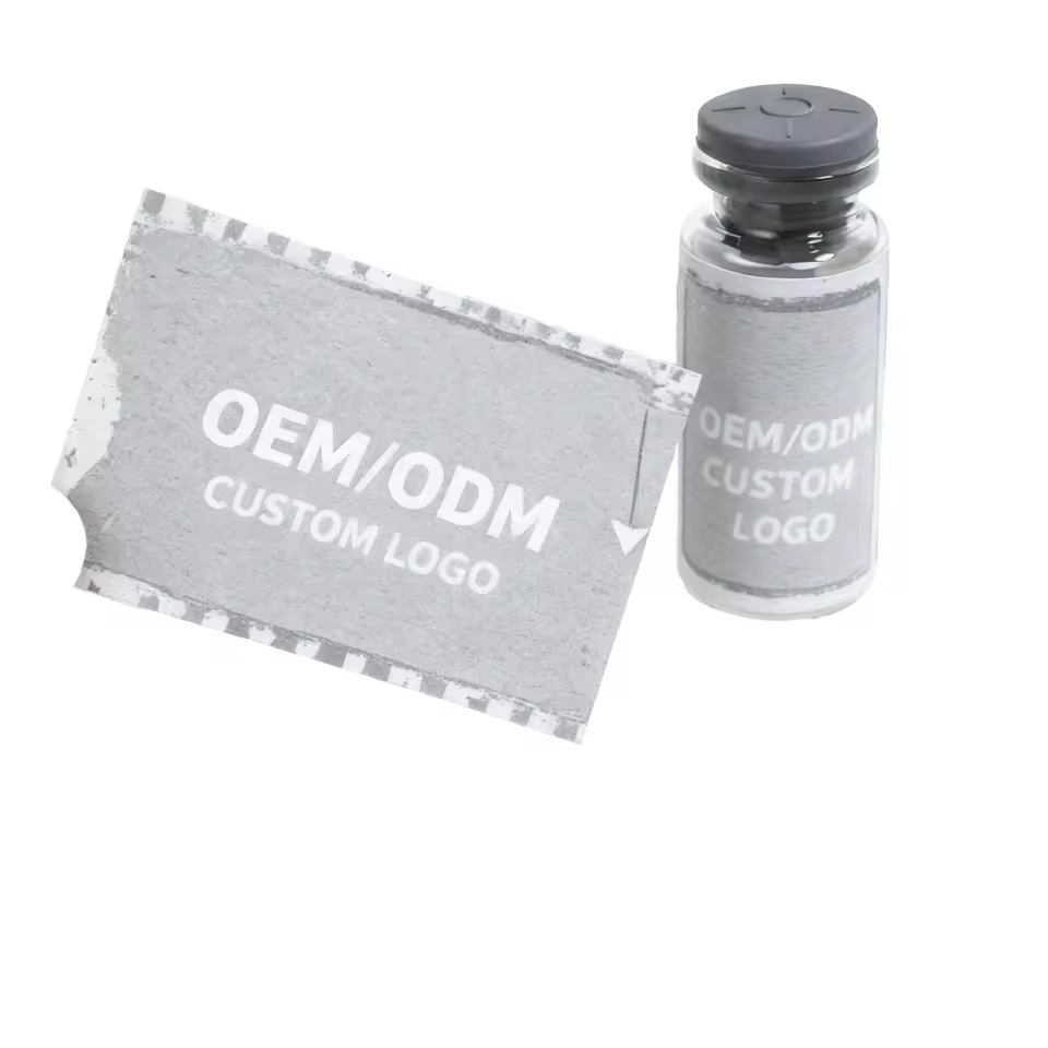 Easy to Tear off Premium Pharma-Grade Adhesive Label Printing Nutrition Products Self-Adhesive Logo BOPP Holographic Stickers