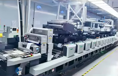 Spande 12 color flexographic printing machine Features: 12 color printing, powerful functionality