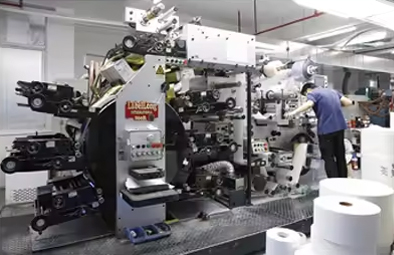 Taiwan Zhaolong Full Wheel Rotary Label Printing Machine Features: sturdy and durable