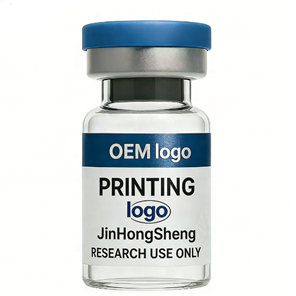 Biodegradable Peptide PET 3ml 5ml 10ml Labels Peptide Stickers Personalized Vial Flat Packaging Spot UV Hologram Vinyl