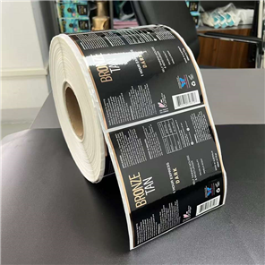 Custom Cosmetics Product Logo Bottle Paper Packaging Labels Holograms Vinyl Foil Gold Sticker Adhesive Printing Waterproof Label