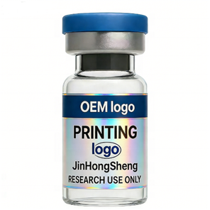 Custom logo Printing Peptide Waterproof Stickers Vial Spot UV Spot UV 3ml 5ml 7ml 10ml Vial Labels for Packaging