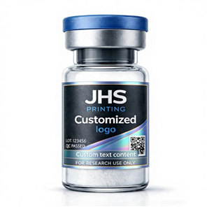 Custom Personalized 3ml 5ml 10ml Peptide Adhesiva Waterproof Liquid Vial Label 3ml 5ml 10ml Self-Adhesive Logo Vinyl Stickers