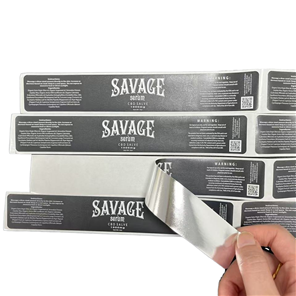 Custom Synthetic Paper Self-Adhesive Logo Vinyl Stickers Embossed UV Waterproof Printing for Healthcare Medicine Holographic