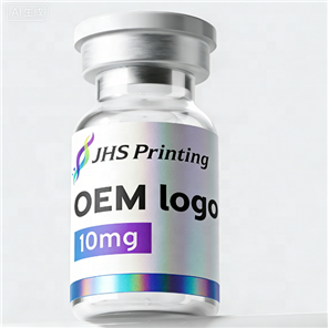 Custom 3ml 5ml 10ml Gym Fitness Peptides Adhesiva Waterproof Liquid Vial Label 3ml 5ml 10ml Self-Adhesive Logo Vinyl Stickers