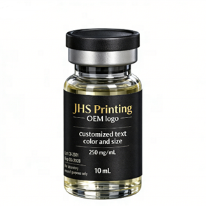 Custom Weight Loss 3ml 5ml 10ml Peptide Adhesiva Waterproof Liquid Vial Label 3ml 5ml 10ml Self-Adhesive Logo Vinyl Stickers