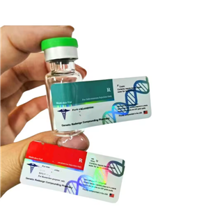 Sticker Label PET BOPP PVC PE Self-Adhesive Logo Vinyl 2ml 3ml 5ml Vial Peptide Packaging LabelsStickers