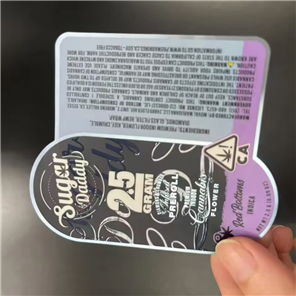 Snus Label Snus Stickers Vial Labels for test Cypionate Adhesive Roll PET BOPP PVC PE Waterproof Color Printed Spot UV Vinyl