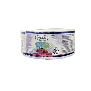 Custom Full-Color Glossy PET BOPP PVC PE Waterproof Adhesive Roll Labels Holographic Vinyl Sticker for Liquid Products for