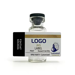 Custom Laboratory Vial 3ml 5 ml 7ml 10 ml Labels Vinyl Stickers for Vial Glass Bottle Bio Labels Vial-labels-peptide