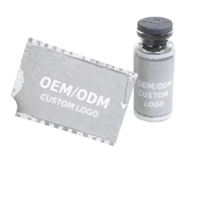 Premium Self-Adhesive BOPP Vinyl Stickers Custom Logo Pharma-Grade Rx Prescription Label for Nutrition Products Holographic