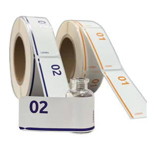 Easy to Tear off Premium Pharma-Grade Adhesive Label Printing Nutrition Products Self-Adhesive Logo BOPP Holographic Stickers